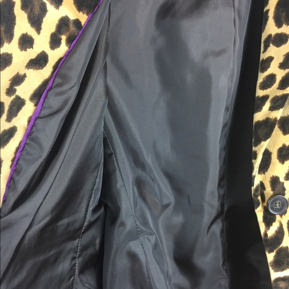 Women’s Leopard print blazer size 10 - Picture 5 of 8